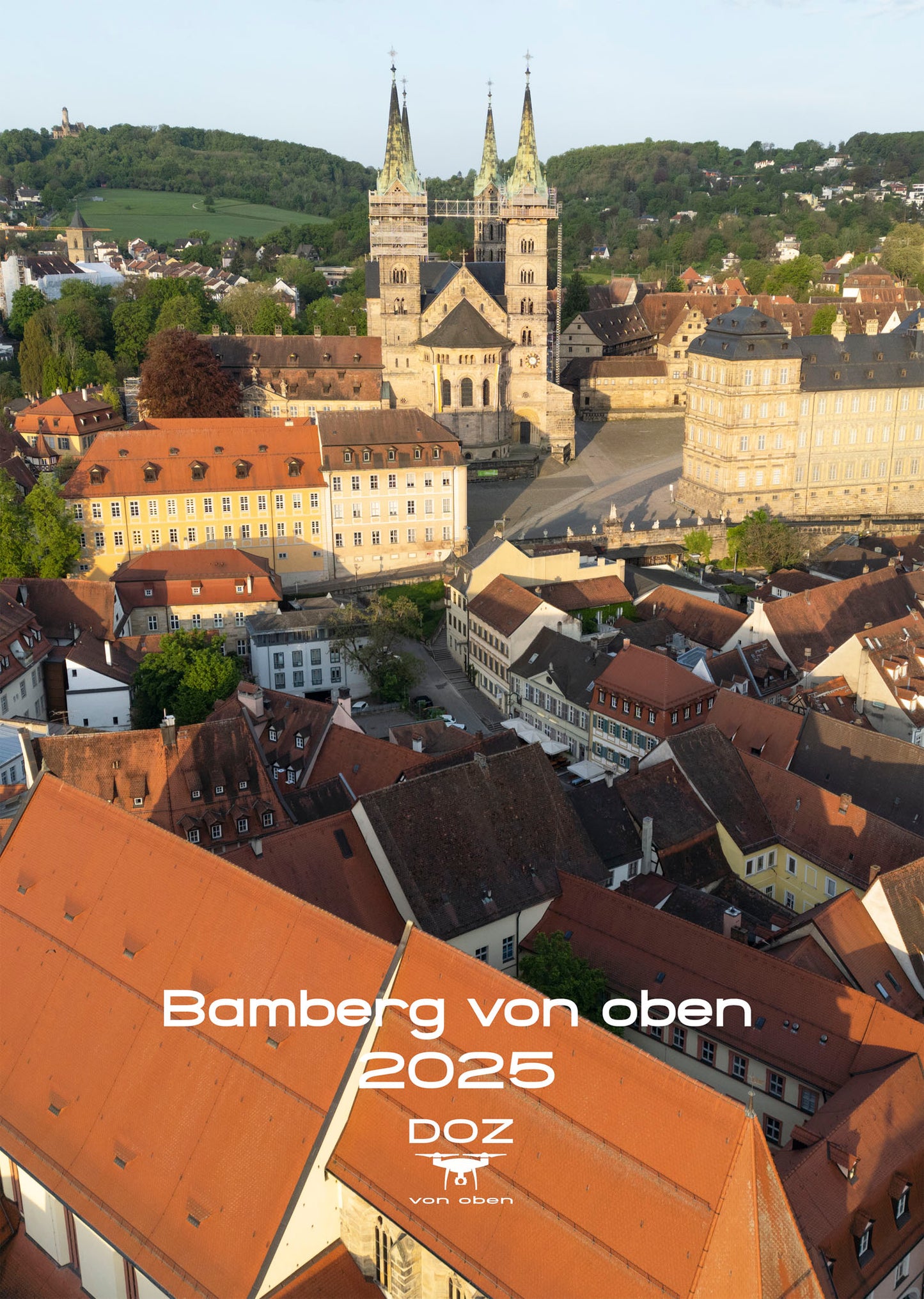 Kalender Bamberg von oben 2025